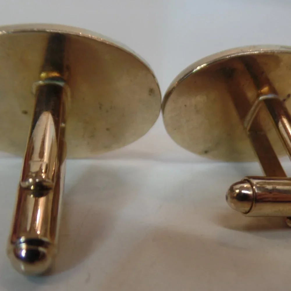 Unbranded Men's Goldtone Vintage Car Cuff Links